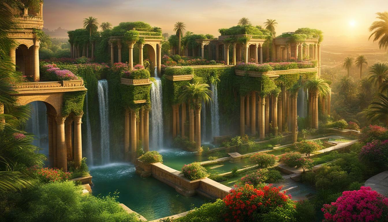 are the hanging gardens of babylon real